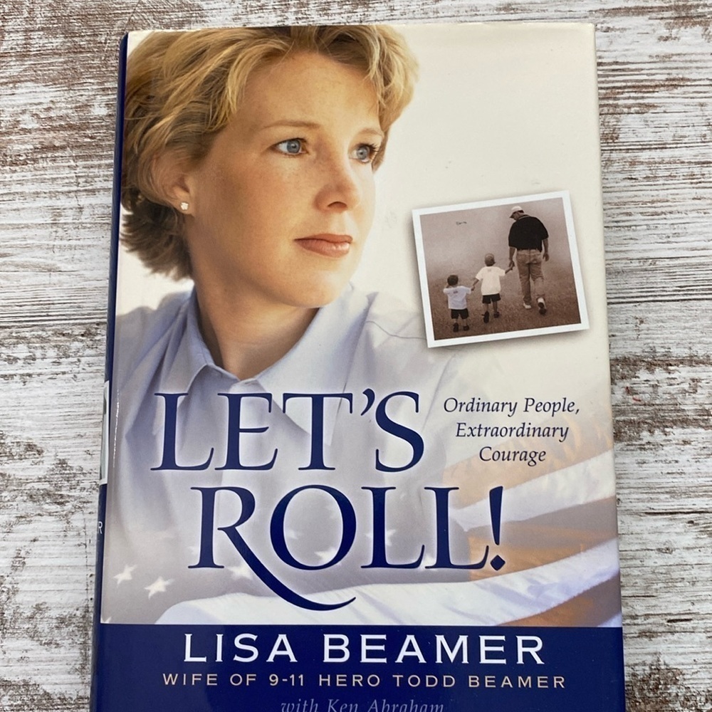 Lets Roll by Lisa Beamer Hardcover 2002 911 Flight 93 Memoir Book